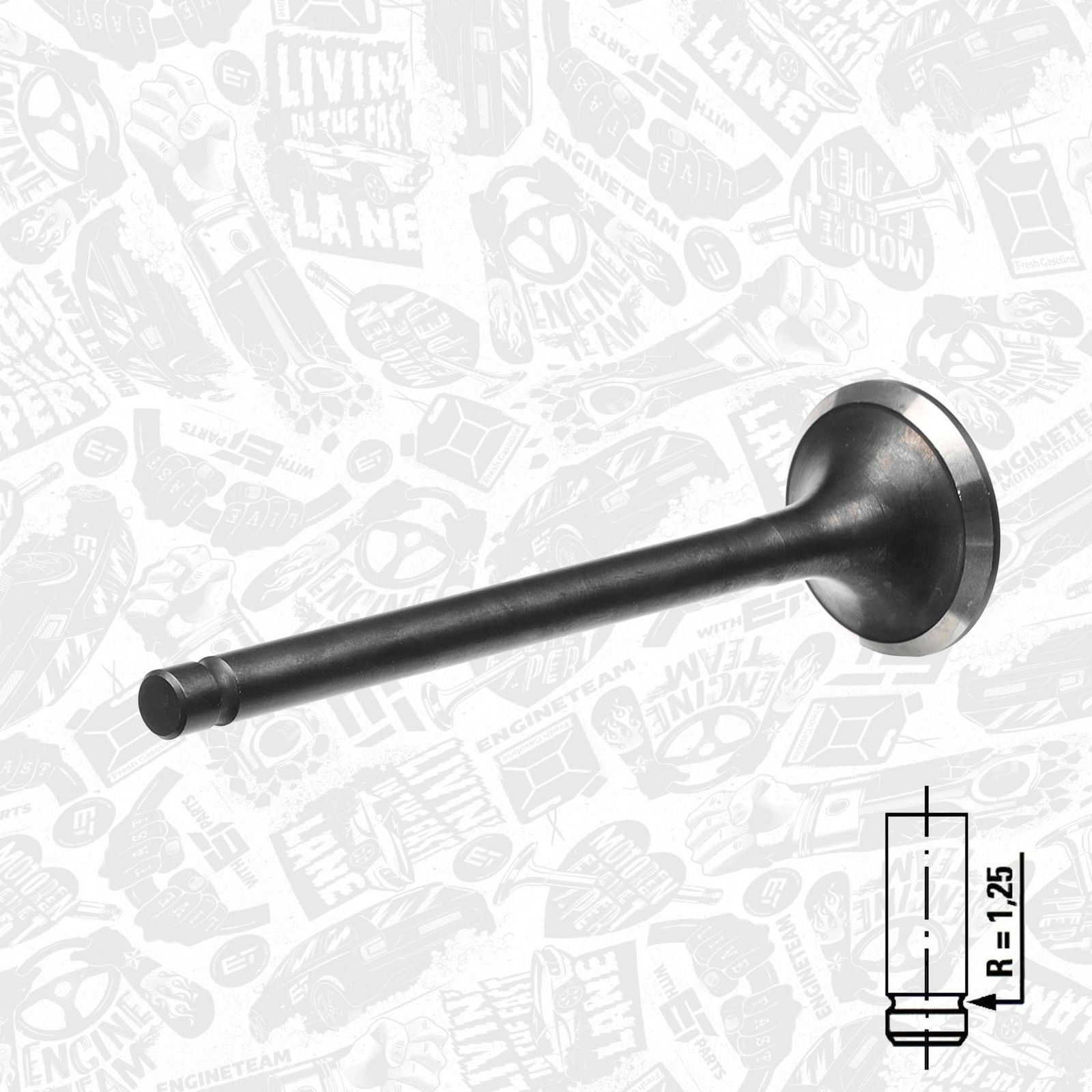 Supapa evacuare ET ENGINETEAM VE0041