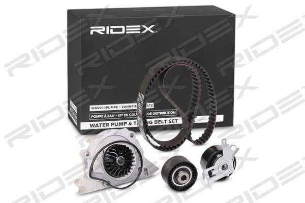 Pompa wodna + zestaw paska rozrządu RIDEX 3096W0309