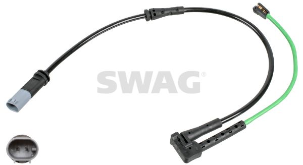Styk ostrzegawczy, zużycie okładzin hamulcowych SWAG 33 10 1856