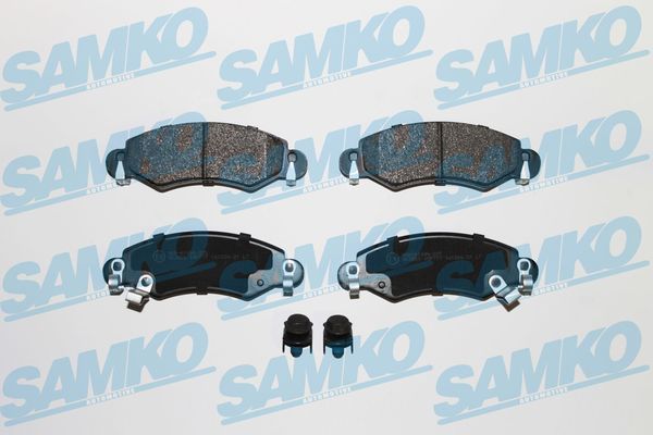Sada brzdových destiček, kotoučová brzda SAMKO 5SP777