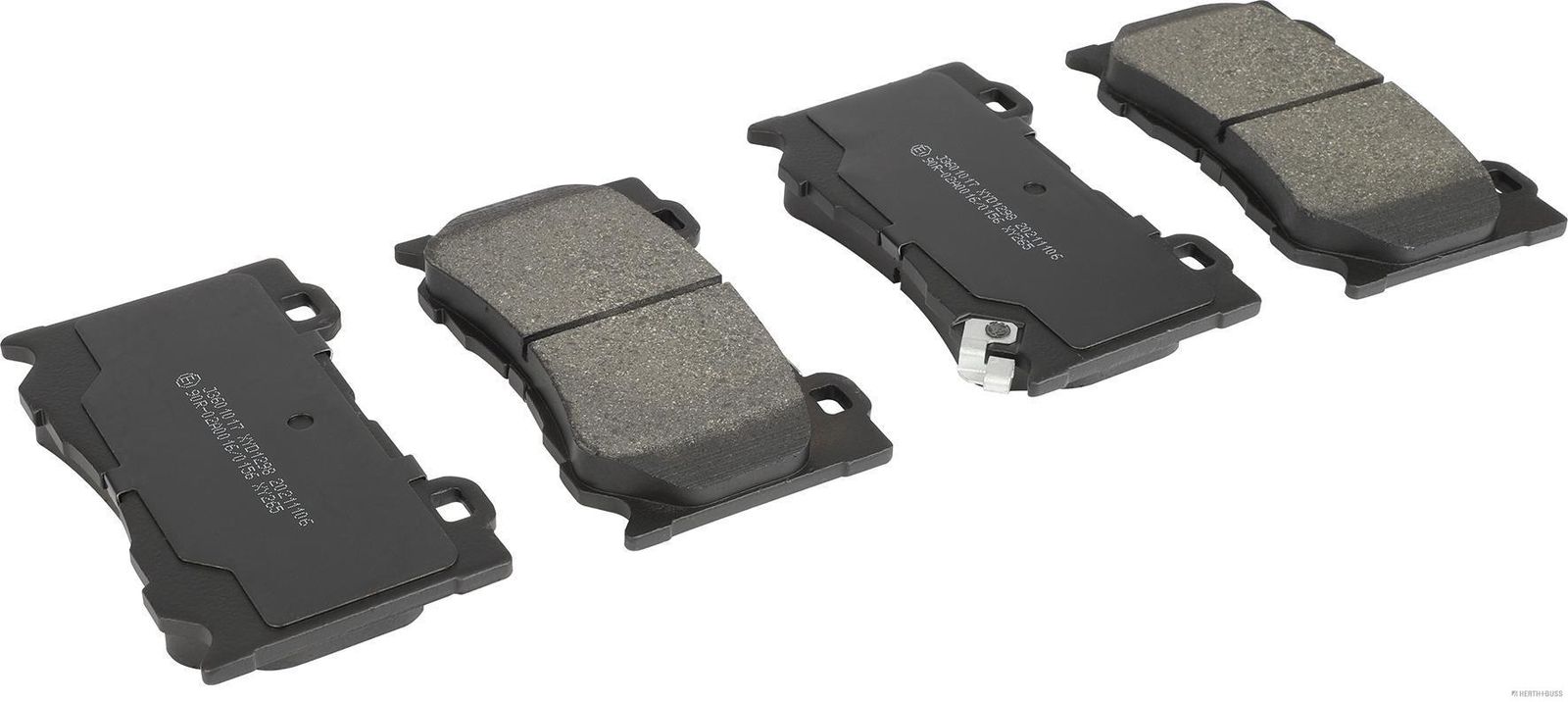 Kit de plaquettes de frein, frein à disque