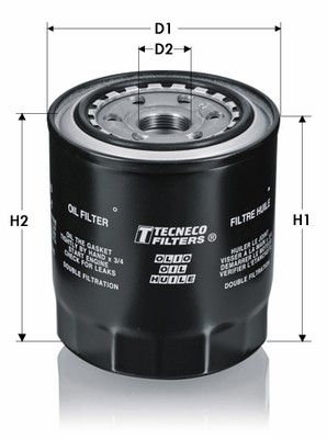 Filtr oleju TECNECO FILTERS OL1216T
