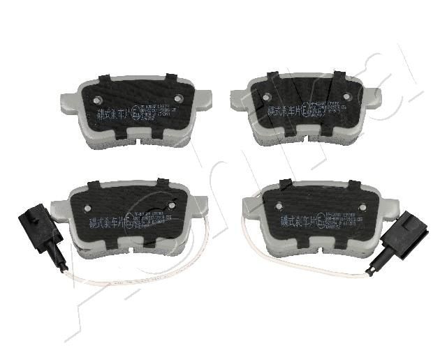 set placute frana,frana disc ASHIKA 51-00-0205