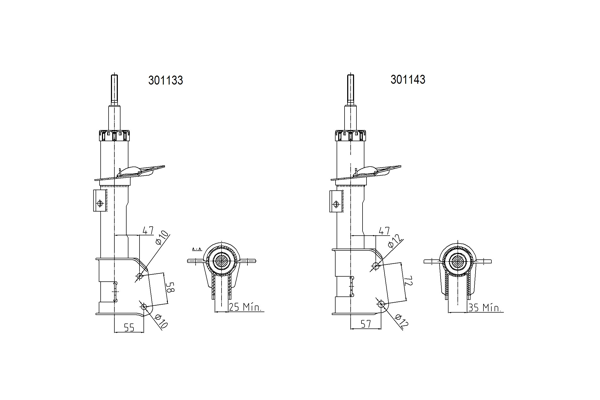Amortyzator AL-KO 301143