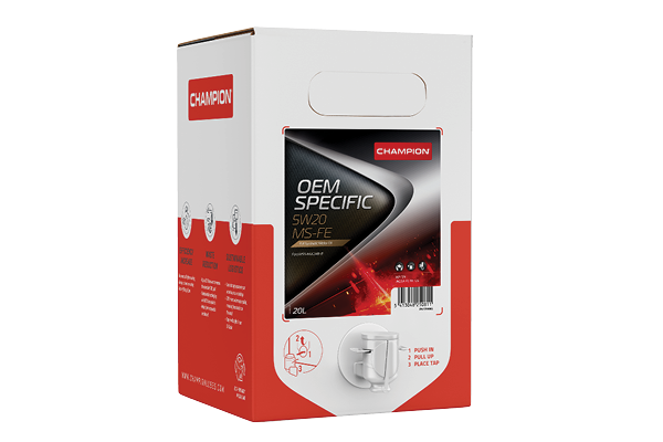 CHAMPION OEM SPECIFIC 5W20 MS-FE BIB 20L