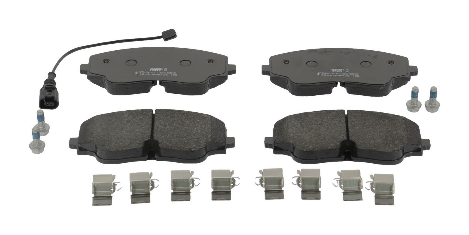set placute frana,frana disc FERODO PREMIER ECO FRICTION FDB5458