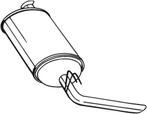 Tłumik końcowy KLOKKERHOLM 200-989