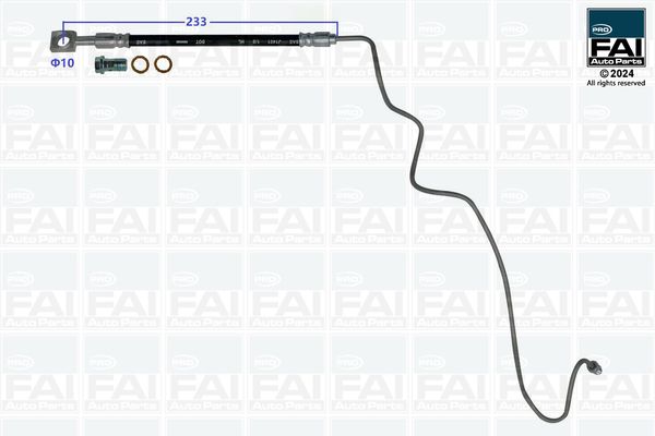 Przewód hamulcowy elastyczny FAI AUTOPARTS FPBH260