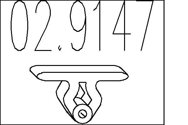 Dystans gumowy, tłumik MTS 02.9147