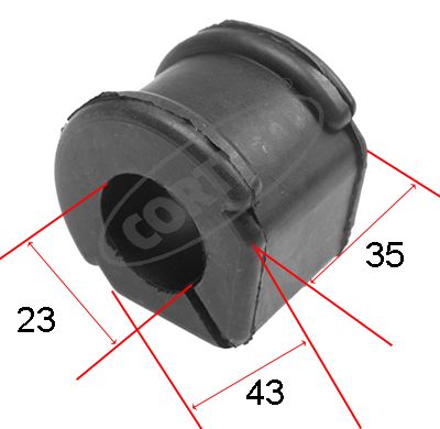 Zawieszenie, stabilizator CORTECO 80000133