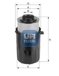 Filtr powietrza UFI 27.231.00