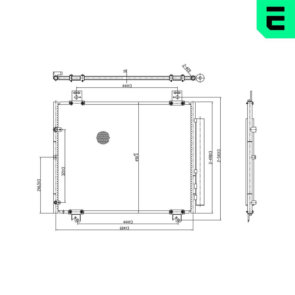 Condensator, climatizare ERA 667342