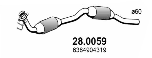 Katalizator ASSO 6384904319