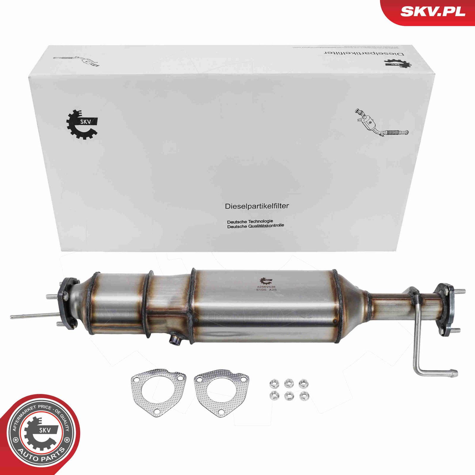 Сажевый / частичный фильтр, система выхлопа ОГ