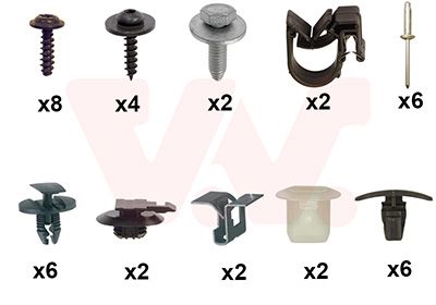 Set montaj, bara protectie VAN WEZEL 0952794