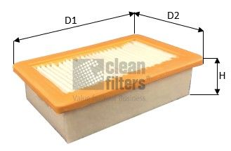 Vzduchový filtr CLEAN FILTERS MA3482