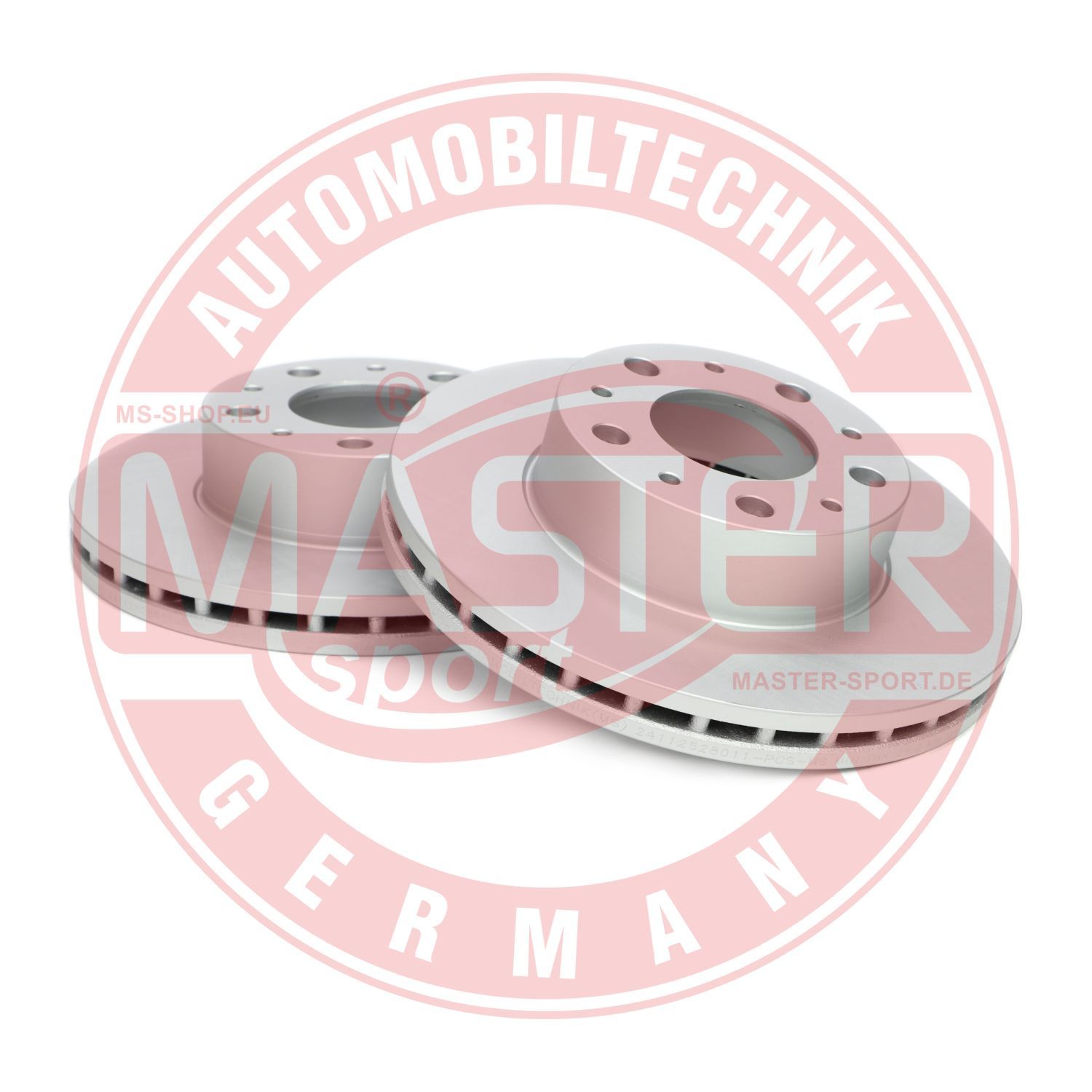 Tarcza hamulcowa MASTER-SPORT GERMANY 24112528011-SET-MS