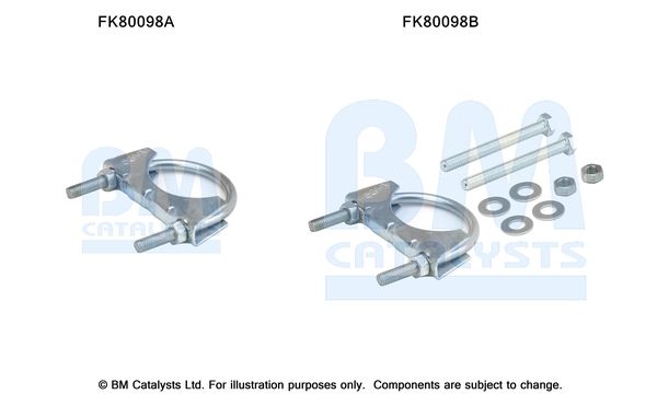 Zestaw montażowy, katalizator BM CATALYSTS FK80098