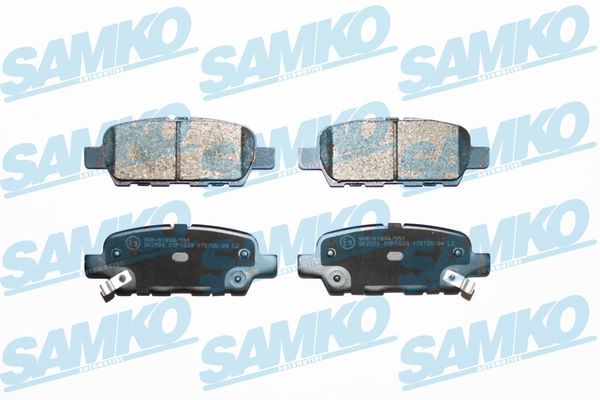 Sada brzdových destiček, kotoučová brzda SAMKO 5SP1839