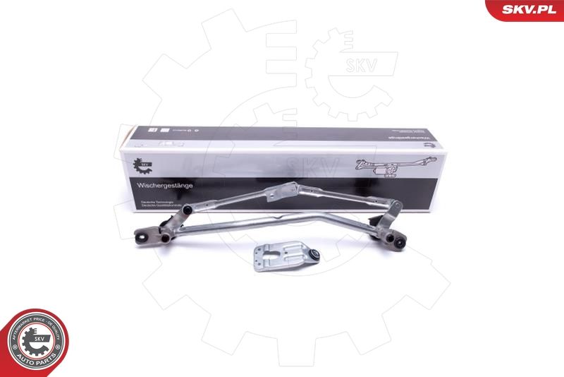 Система тяг и рычагов привода стеклоочистителя