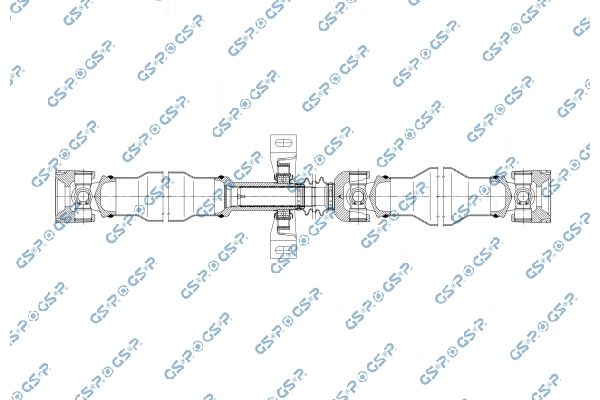 Wał napędowy, napęd osi GSP PS901858