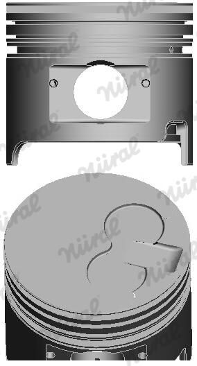 Piston NÜRAL 87-373800-10