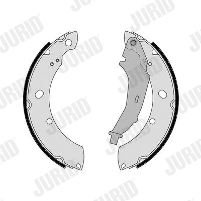 Zestaw szczęk hamulcowych JURID 362664J
