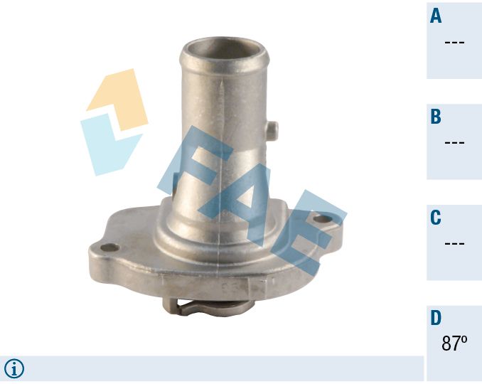termostat,lichid racire FAE 5331887