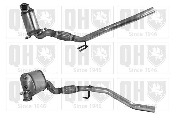 Filtr sadzy / filtr cząstek stałych, układ wydechowy QUINTON HAZELL QDPF11051