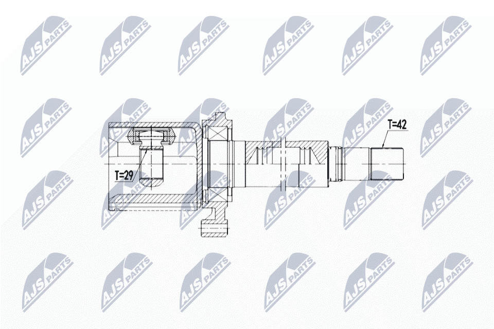 Set articulatie, planetara NTY NPW-WW-092