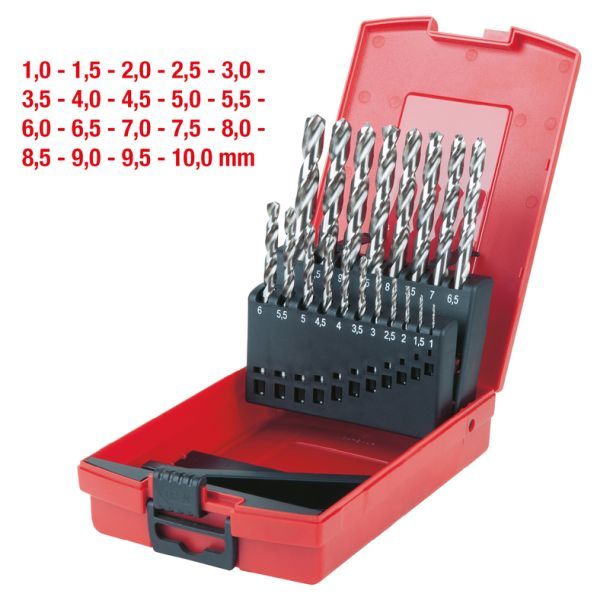 E-shop Sada špirálových vrtákov do kovu KS TOOLS 330.2620