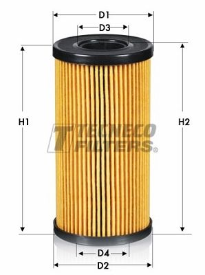 Filtr oleju TECNECO FILTERS OL2161E