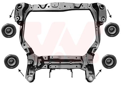 Rama sustinere/Suport agregate VAN WEZEL 8226690