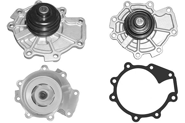 Pompe à eau, refroidissement du moteur