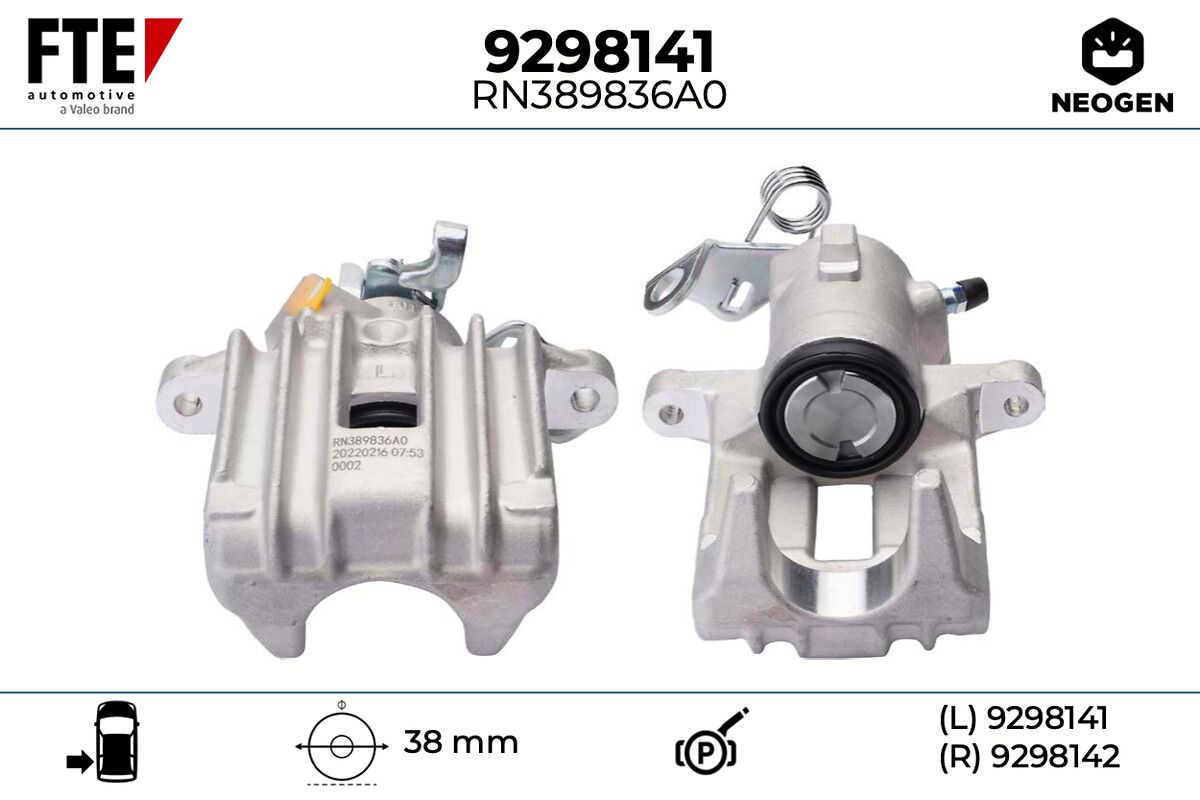 Etrier frana FTE NEOGEN 9298141