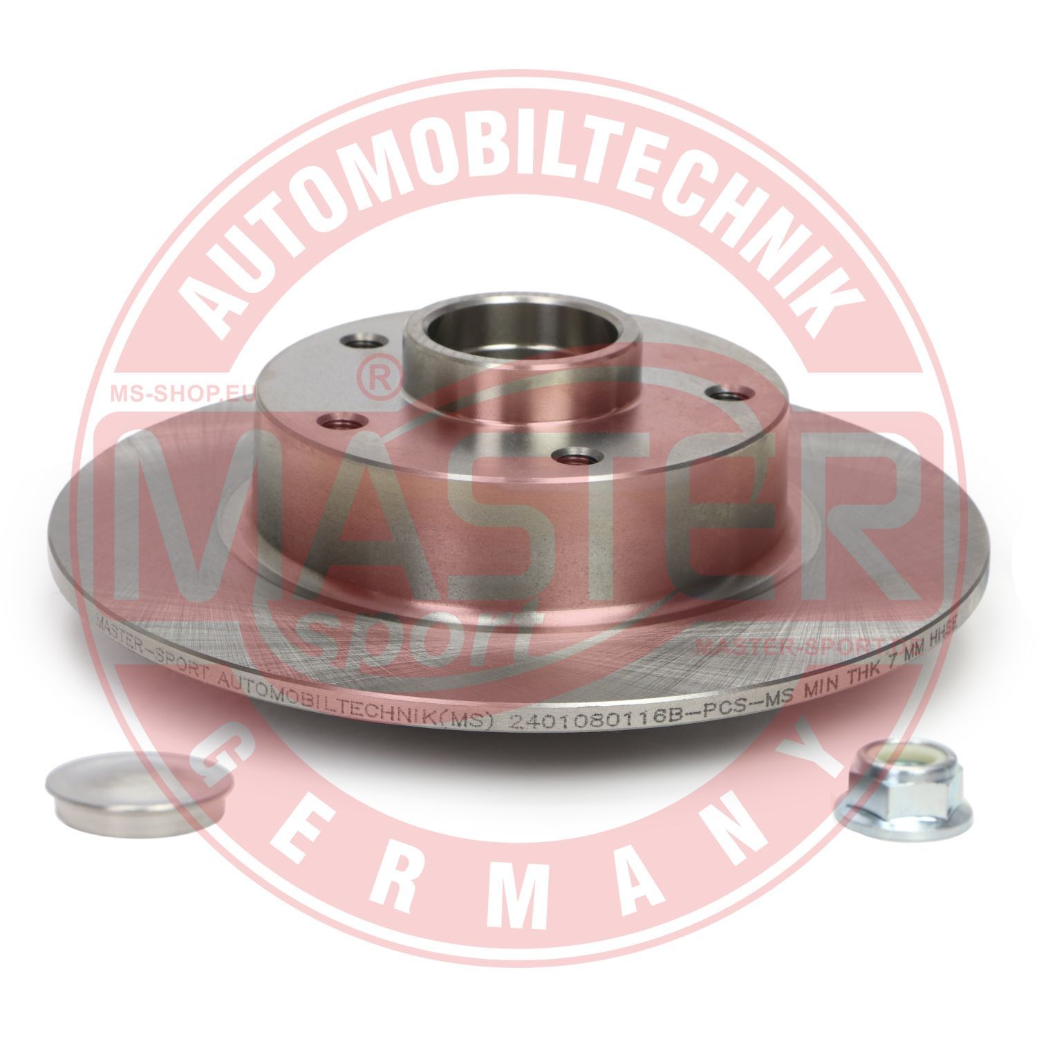 Tarcza hamulcowa MASTER-SPORT GERMANY 2401080116B-PCS-MS