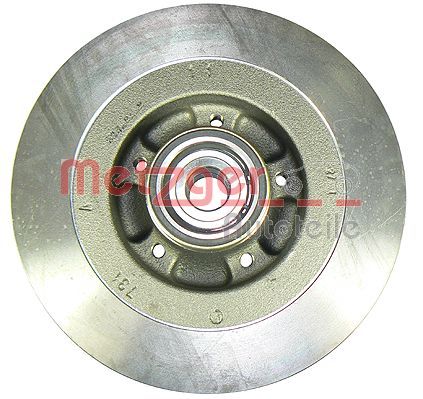 Tarcza hamulcowa METZGER AUTOTEILE 6110009