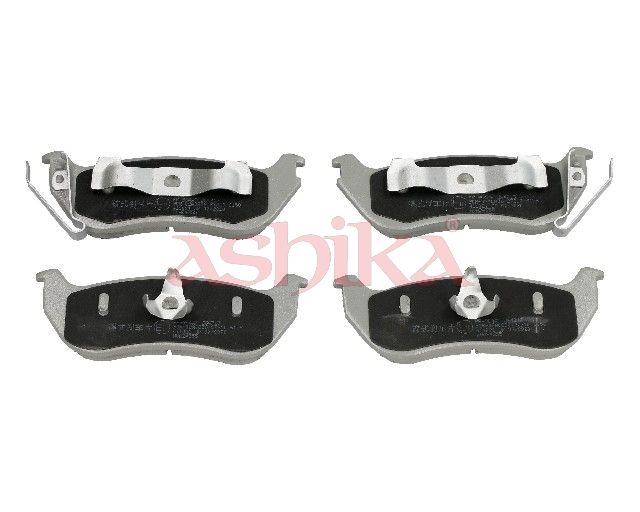 set placute frana,frana disc ASHIKA 51-09-904