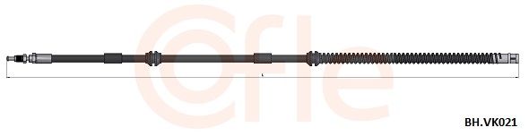 Furtun frana COFLE 92.BH.VK021