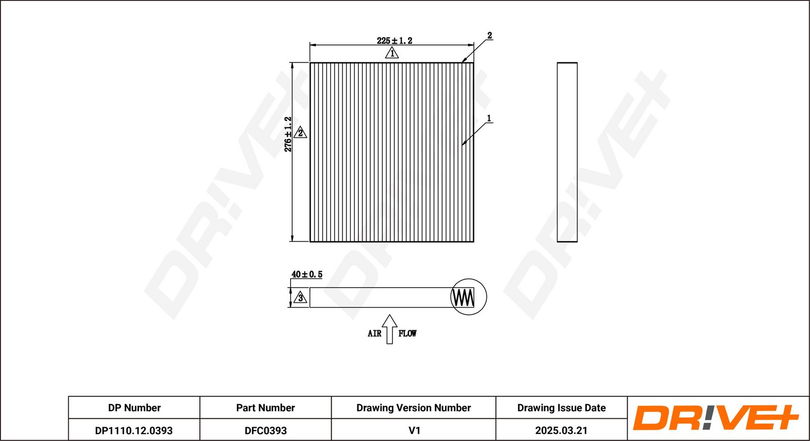 Фильтр, воздух во внутренном пространстве