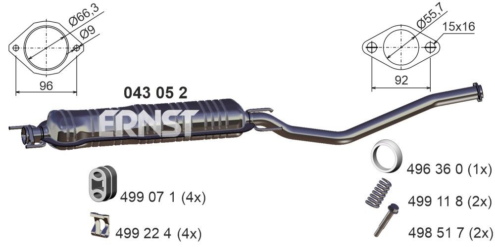 Toba esapamet intermediara ERNST 043052