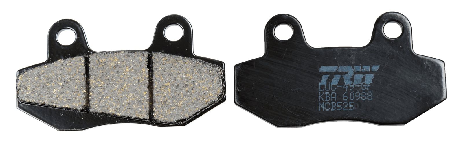 set placute frana,frana disc TRW MCB525