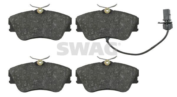 Levně Sada brzdových destiček, kotoučová brzda SWAG 30 91 6449