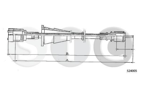 Linka tachografu STC T482974