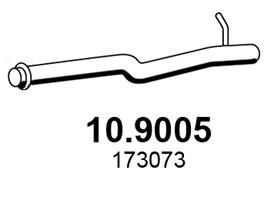 Rura wydechowa ASSO 10.9005