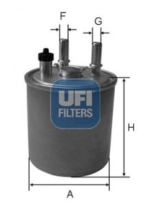 Palivový filter UFI 24.073.00
