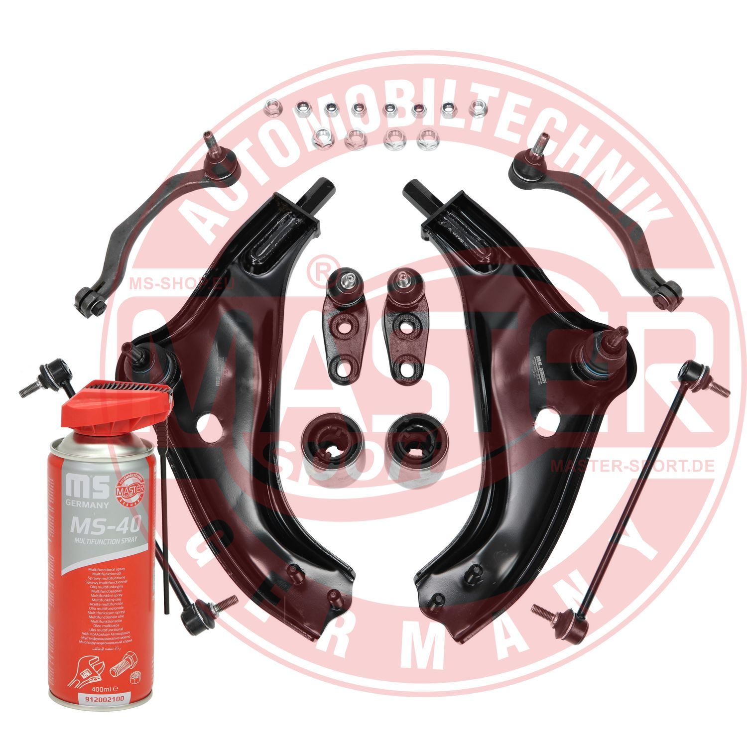 Zestaw wahacza, zawieszenie koła MASTER-SPORT GERMANY 36948/1-KIT-MSP