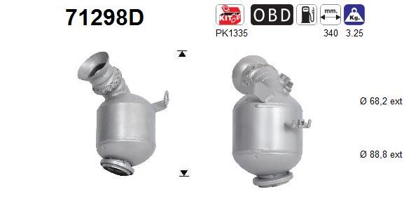 Katalizator AS 71298D
