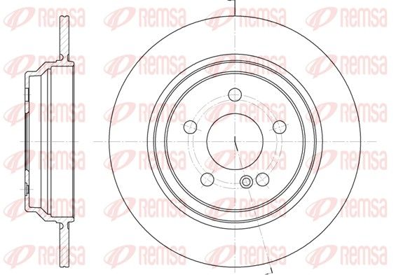 Brzdový kotouč REMSA 6864.00