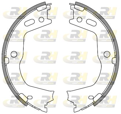 Szczęka hamulcowa, hamulec postojowy ROADHOUSE 4666.00